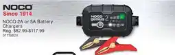 PartSource NOCO 2A or 5A Battery Chargers offer