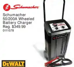 PartSource Schumacher 50/200A Wheeled Battery Charger offer