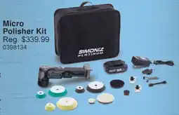 PartSource Simoniz Micro Polisher Kit offer