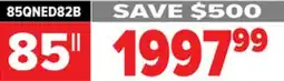 2001 Audio Video 85QNED82B LG 85 QNED evo AI MiniLED offer