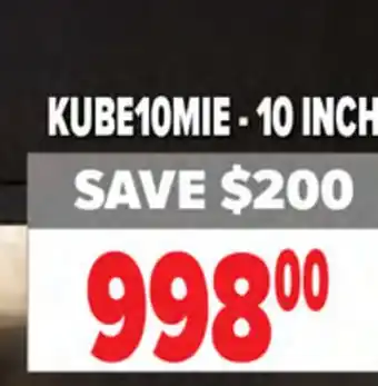 2001 Audio Video KUBE10MIE - 10 INCH KEF Powered Subwoofers offer