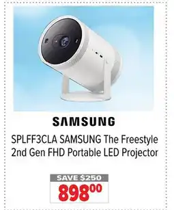 2001 Audio Video SPLFF3CLA SAMSUNG The Freestyle 2nd Gen FHD Portable LED Projector offer