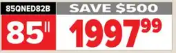 2001 Audio Video 85QNED82B 85 LG QNED EVO MINI LED offer