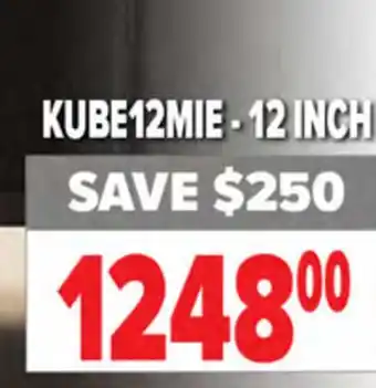 2001 Audio Video KUBE12MIE - 12 INCH KEF Powered Subwoofers offer