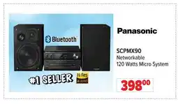 2001 Audio Video SCPMX90 Panasonic Networkable 120 Watts Micro System offer
