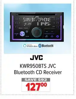 2001 Audio Video KWR950BTS JVC Bluetooth CD Receiver offer