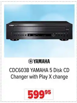 2001 Audio Video CDC603B YAMAHA 5 Disk CD Changer with Play X change offer