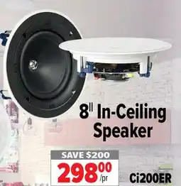 2001 Audio Video Ci200ER KEF 8 In-Ceiling Speaker offer