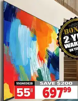 2001 Audio Video 55QNE828 55 LG QNED evo AI MiniLED offer