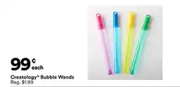 Michaels Creatology Bubble Wands offer