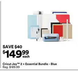 Michaels Cricut Joy 2 + Essential Bundle - Blue offer