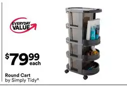 Michaels Round Cart by Simply Tidy offer