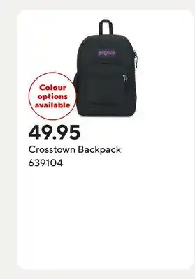 Staples Crosstown Backpack offer