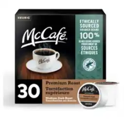 Staples McCafé Premium Medium Dark Roast - K-Cup Coffee Pods offer