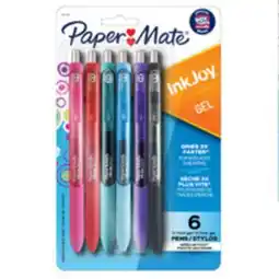 Staples Paper Mate InkJoy Gel Pens, 0.7mm, Assorted offer