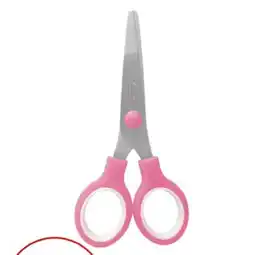 Staples Hilroy 5.2 Extra Comfort School Scissors - Pink offer