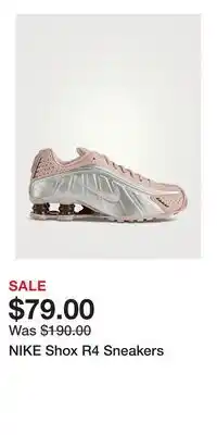 Holt Renfrew NIKE Shox R4 Sneakers offer