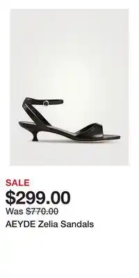 Holt Renfrew AEYDE Zelia Sandals offer