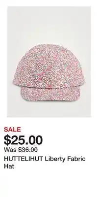 Holt Renfrew HUTTELIHUT Liberty Fabric Hat offer