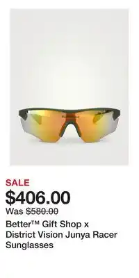 Holt Renfrew Better Gift Shop x District Vision Junya Racer Sunglasses offer