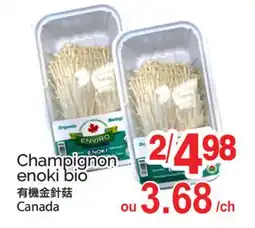 T&T Supermarket CHAMPIGNON ENOKI BIO offer