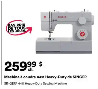 Michaels Machine à coudre 4411 Heavy-Duty de SINGER offer