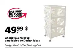 Michaels Chariot à 3 niveaux empilables de Design Ideas offer