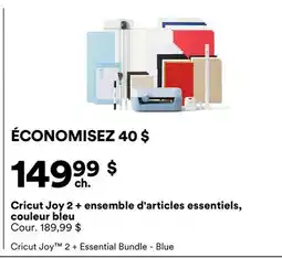 Michaels Cricut Joy 2 + ensemble d'articles essentiels, couleur bleu offer