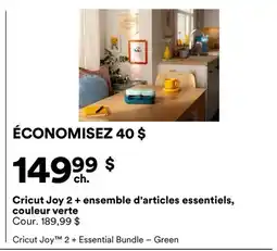 Michaels Cricut Joy 2 + ensemble d'articles essentiels, couleur verte offer