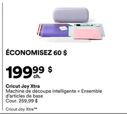 Michaels Cricut Joy Xtra Machine de découpe intelligente + Ensemble d'articles de base offer