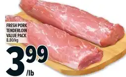 Metro Fresh pork tenderloin value pack offer