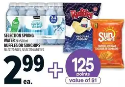 Metro Selection spring water offer