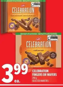 Metro Celebration fingers or wafers offer