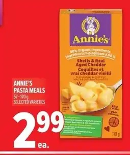 Metro Annie's pasta meals offer