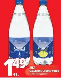Metro Eska sparkling spring water offer