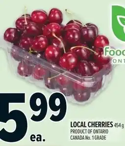 Metro Local cherries offer