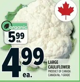 Metro Large cauliflower offer