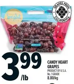 Metro Candy heart grapes offer