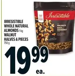 Metro Irresistible whole natural almonds walnut halves & pieces offer