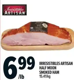 Metro Irresistibles artisan half moon smoked ham offer
