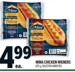 Metro Mina chicken wieners offer
