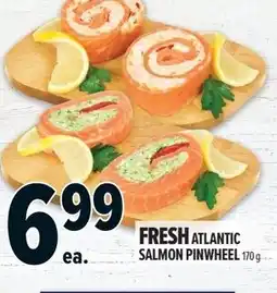 Metro Fresh atlantic salmon pinwheel offer