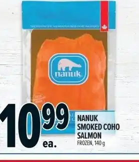 Metro Nanuk smoked coho salmon offer