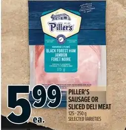 Metro Piller's sausage or sliced deli meat offer