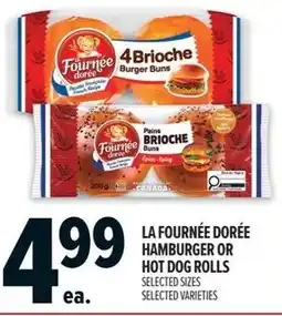 Metro La fournée dorée hamburger or hot dog rolls offer