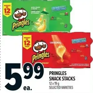 Metro Pringles snack stacks offer
