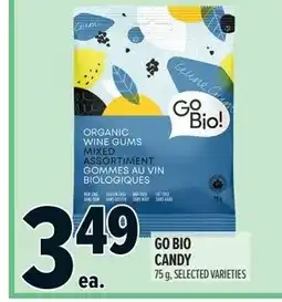 Metro Go bio candy offer