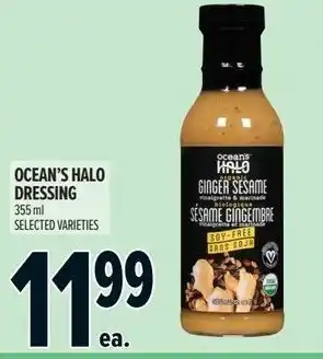 Metro Ocean's halo dressing offer