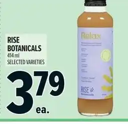 Metro Rise botanicals offer