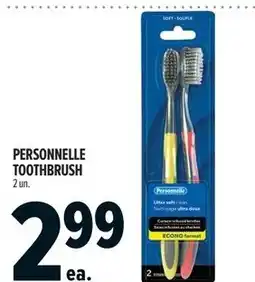 Metro Personnelle toothbrush offer